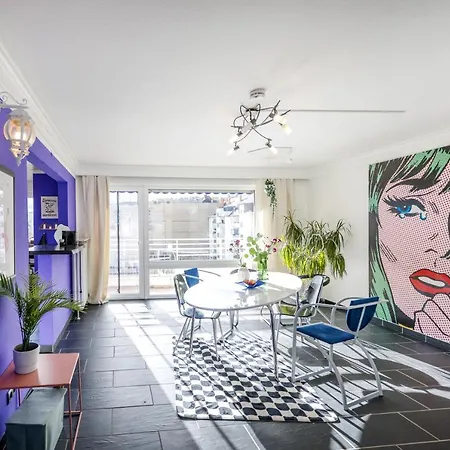 Pop Art Loft Ueber Den Daechern Von Koblenz Koblenz  Exterior photo